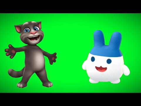 TALKING TOM 2 vs My TAMAGOTCHI forever. Tom the cat and the tamagotchis.