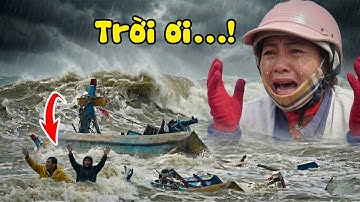 Chuyến Trở Về Định Mệnh: Ghe Lưới Ghẹ Bị Sóng Dữ Nhấn Chìm Chỉ Trong Phút Chốc Tại Cửa Biển Lagi