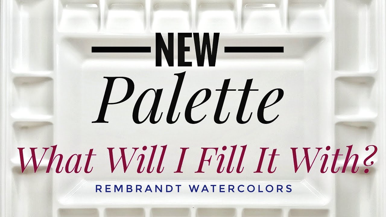 My Perfect Watercolor Palette: MEEDEN Porcelain Palette Review 🎨 