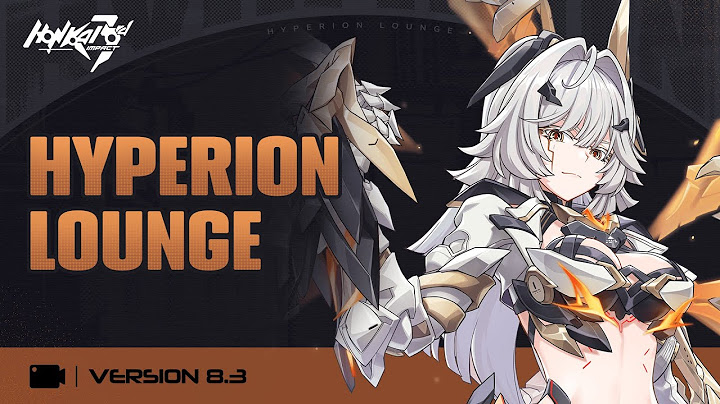 Honkai Impact 3rd v8.3 Hyperion Lounge