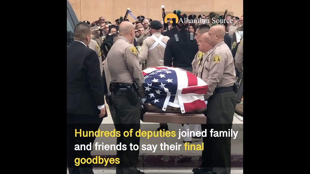 Hundreds Honor Fallen Deputy Joseph Solano at Our Lady of the Angels  Cathedral