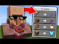 I Made Villagers Trade Overpowered Items #minecraft #hindi