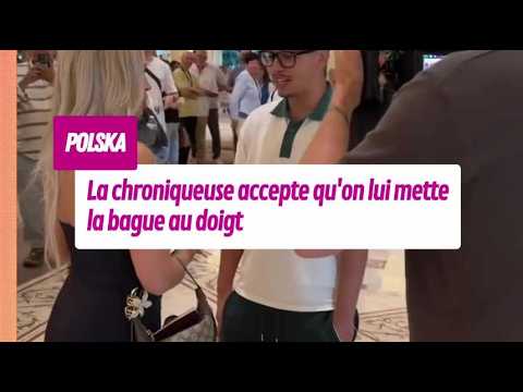 Polska, la chroniqueuse de TBT9, semble avoir accepté une demande en mariage de son ami créateu...