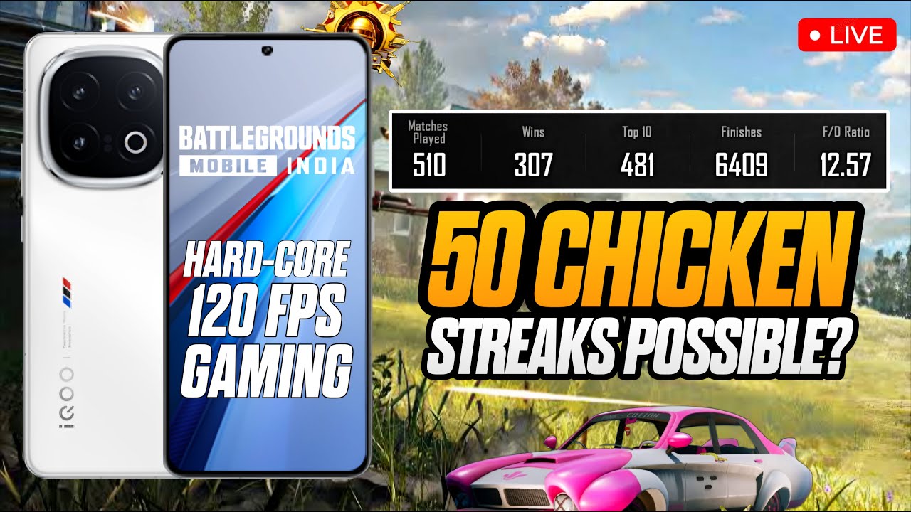 🔴IQOO 13 120 FPS CONQUEROR LOBBY GAMEPLAY | IQOO 13 INDIA FASTEST PHONE ...