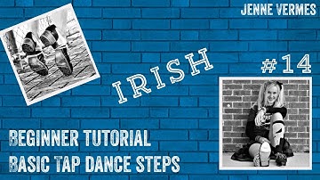 LEARN TO TAP DANCE - Free online dance class! - IRISH - Tap Dance Step Tutorial - Jenne Vermes
