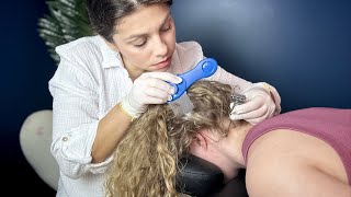 ASMR Scalp Pressure Point Therapy (Acupressure, Hair Pulling, Skin Scraping) Soft Spoken Role-play