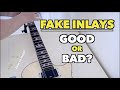 Fake Inlay Stickers - Good or bad? How To Install/Use. Advice/Tips/Before + After