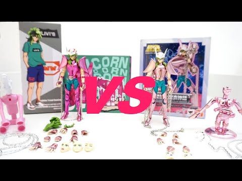 #COMPARATIVO - Shun v1 EX Great Toys VS Shun v1 REVIVAL BANDAI