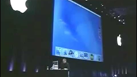 Apple WWDC 2000 Part 2