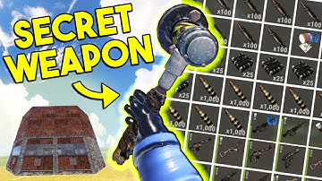 Rust RAIDING 700 ROCKETS with SALVAGED HAMMER - Rust Secrets 2020 -Terra Rusticus (modded ECO raids)