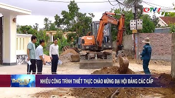 Nhiều công trình thiết thực chào mừng Đại hội Đảng các cấp