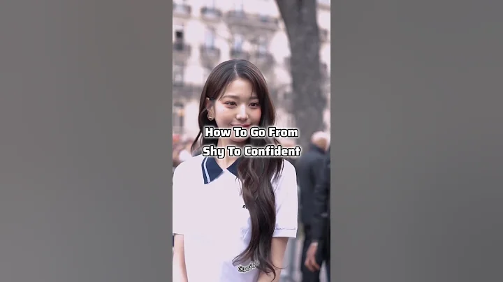 how to go from shy to confident ✨ #shorts