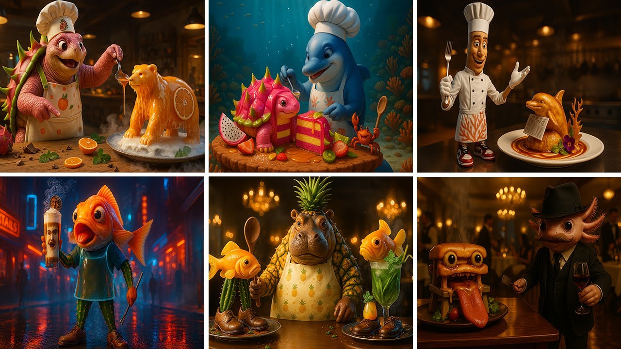 BRAINROT: but All FOOD | Part 6 | Official Music Video