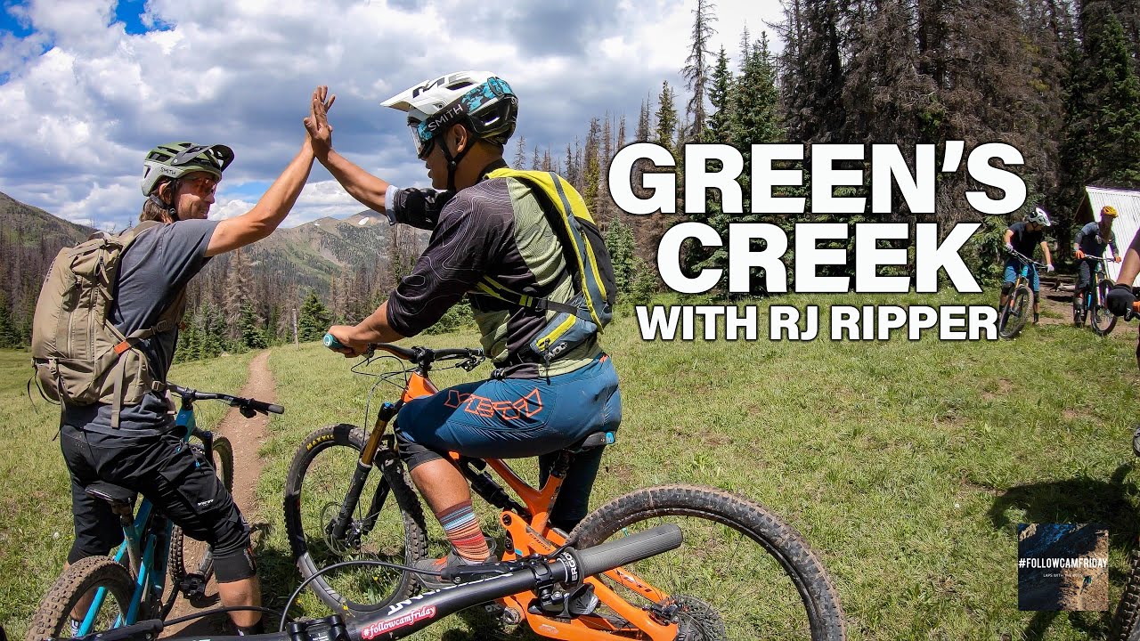 singletrack mtb holidays Green's Creek with RJ Ripper