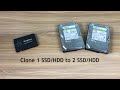 How to clone multiple hard drives at the same time