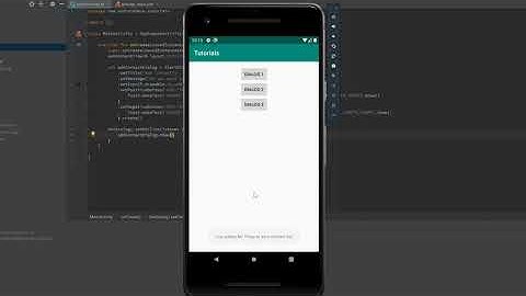 ALERT DIALOG - Android Fundamentals
