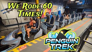 Penguin Treks First Passholder Preview Day Tour & POVs Update 7.2.24 WE RODE 60 TIMES IN ONE DAY!!!