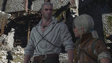 The Witcher 3: Wild Hunt | Training with Ciri | 4K 60FPS