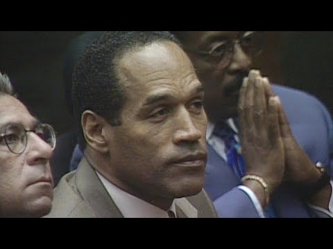 Raw footage of verdict reading at trial of O.J. Simpson | October 3, 1995