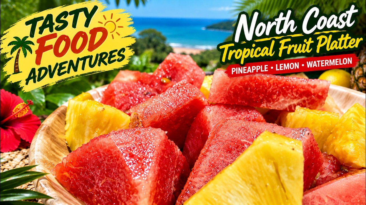 Tropical Fruits | Fruit Platter | ASMR No Talking @KellysASMR