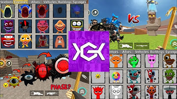 Nextbots in playground mod updated mr tree sprunki shin sonic tapes family 😱 chasing nextbots 🔥