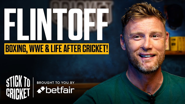 Freddie Flintoff: Life After Cricket, WWE Training & England's Future | Stick to Cricket EP 2