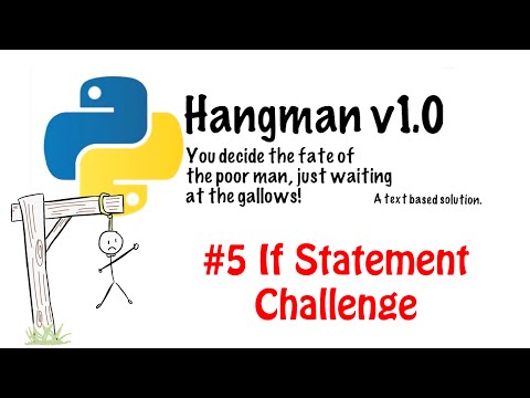 Hangman 5   If Statement Challenge