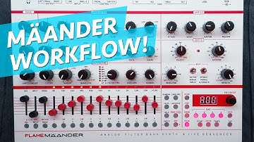 FLAME MÄANDER 2.0 Workflow Demo // MIDI Looper, Step Sequencer & Arpeggiator #TTNM