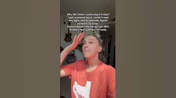 Learned my lesson. Literally. 💸🇮🇹Italy #italian #ad #airlearn