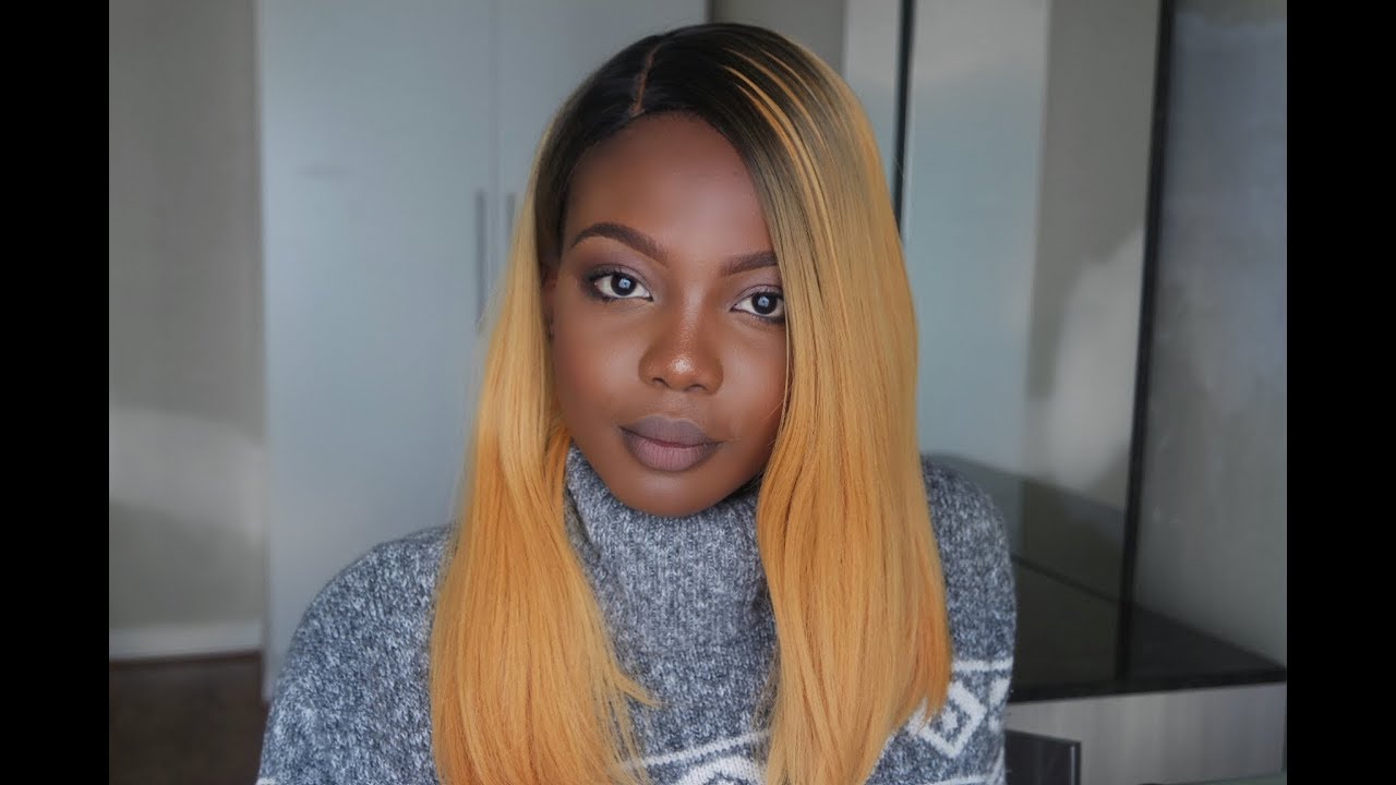 R200 ($15)  Yellow/Blonde Rosegal wig review