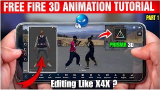 How to Make Free Fire 3D Animation in Prisma 3D | Beginner Tutorial + Tips (Part 1) screenshot 2