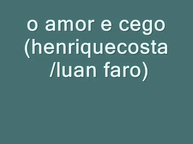Watch O amOr e cego(disponivel) sertanejo universitario on YouTube