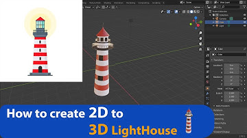 Blender light house  tutorial