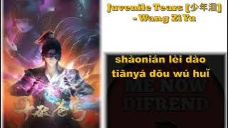 Juvenile Tears [少年泪] - Wang Zi Yu Opening Battle Through the Heaven Season 4 full song and lyric