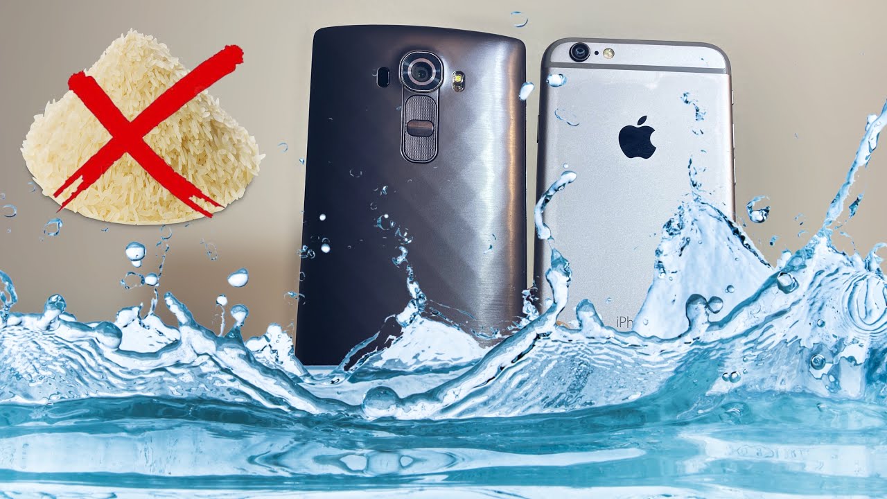 What to do if iPhone dropped in salt water?