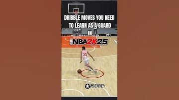 DRIBBLE MOVES YOU NEED TO LEARN AS A GUARD IN NBA 2k25 #nba2k25 #2kcommunity #2k25