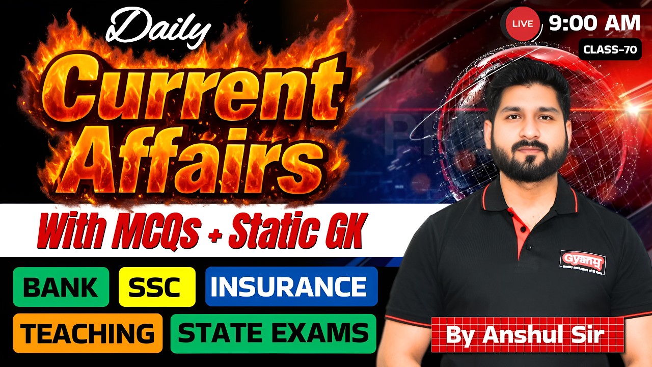 Current Affairs 2026 for Bank & SSC Exam | Daily Current Affairs ...