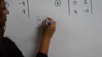 Second Order Determinant