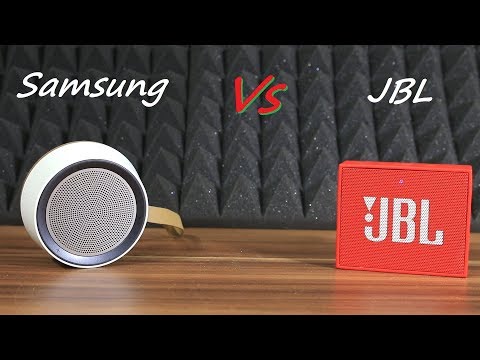 Samsung EO-SG510C vs JBL Go sound & bass test