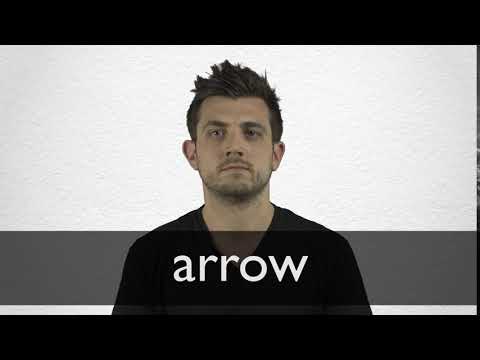 How to pronounce ARROW in British English