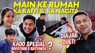 PERTAMA KALI KE RUMAH KAK RAFFI & NAGITA! KASIH HADIAH UNTUK MASA DEPAN RAYYANZA & RAFATHAR😂