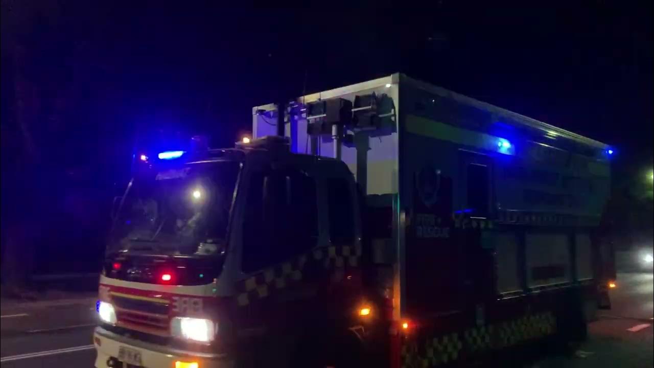 FRNSW HazMat 13 Responding (Hazardous Materials Response Unit) YouTube
