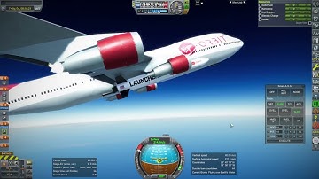 Kerbal Space Program 1.12 with RO - Cosmic Girl and Launcher One