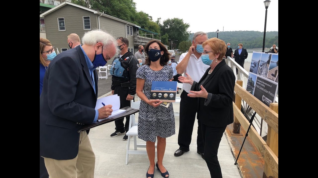 Village of Lewiston waterfront dedication