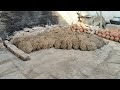 Prepare Bhati aawa farnans// clay products handicraft// ceramic pottery 