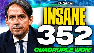 Inzaghi's INSANE 3-5-2 Tactic Wins The Quadruple! | Best FM24 Tactics