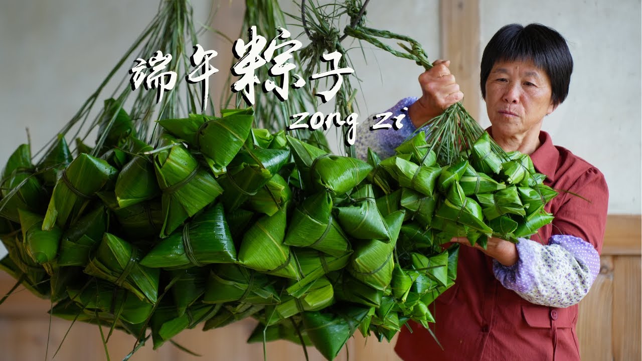 Бабушка показала своё мастерство на Празднике Драконьей лодки! Более 300 штук морепродуктов  грибов