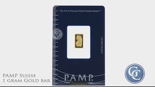 PAMP 1 Gram Gold Bars