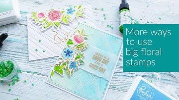 One stamp set - two more cards | Pinkfresh Studio