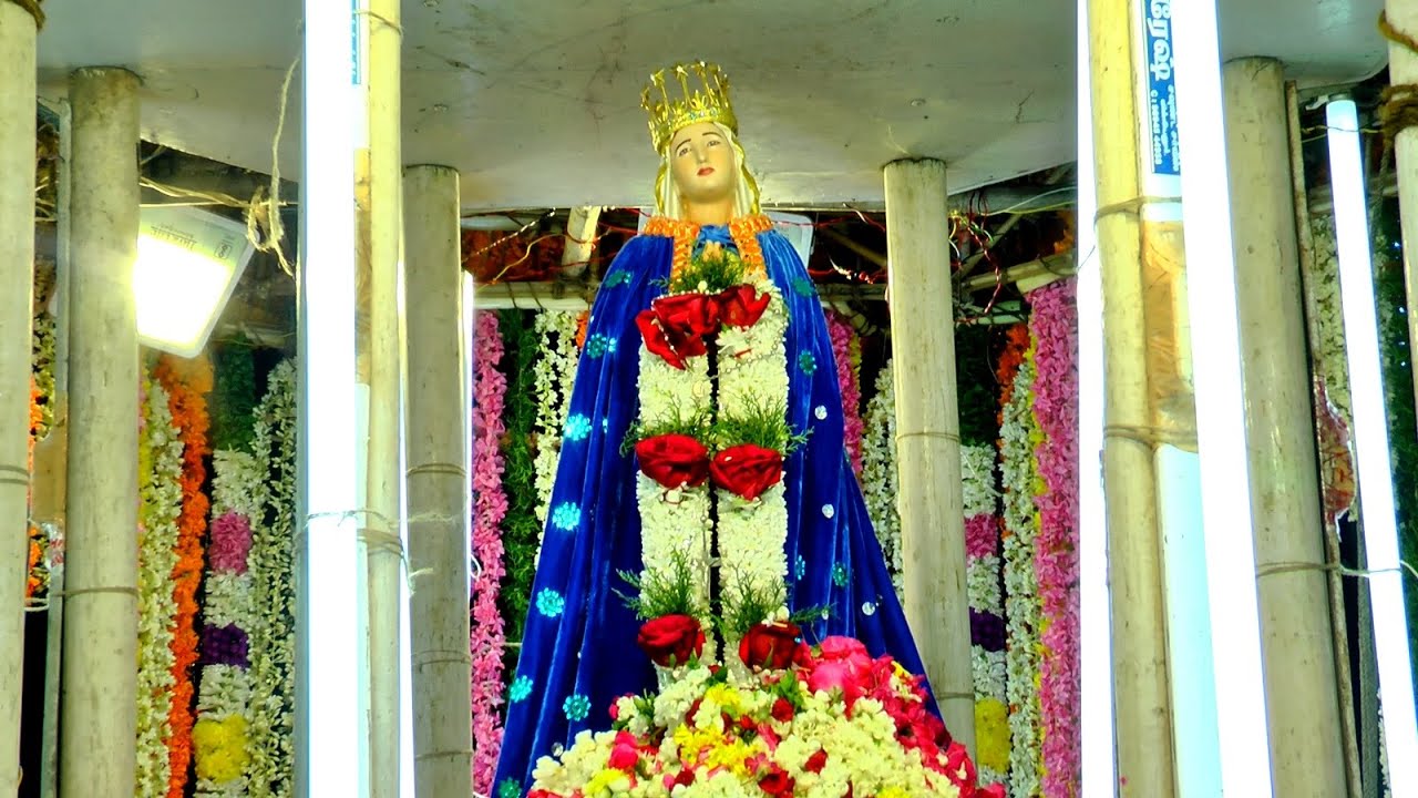 LIVE Our Lady of Lourdes Shrine, Villianur Annual Feast 8th Day